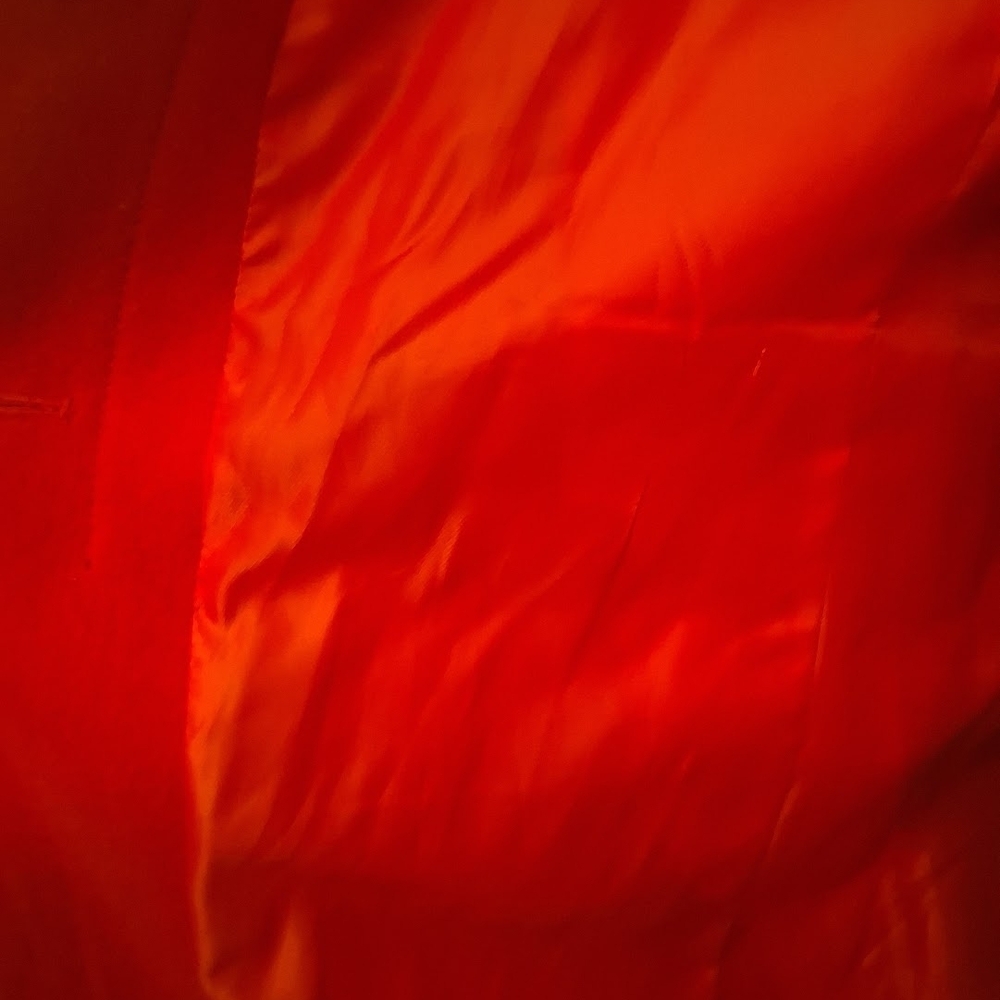 Liz Claiborne Bold Red Wool Coat - Picture 7 of 9